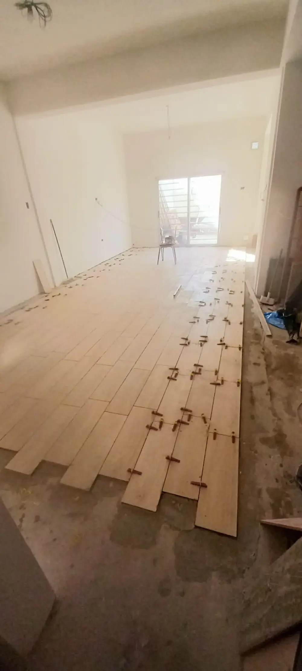 Instalación de piso cereamico