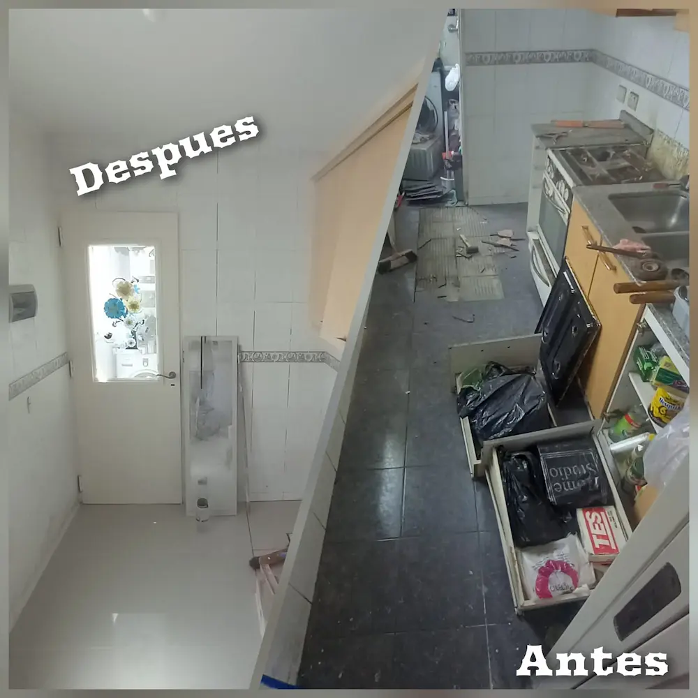 Colocación de porcelanato grande